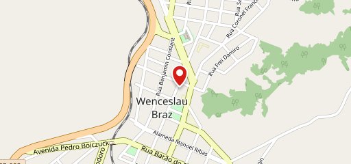 Big Dog Wenceslau Braz PR no mapa