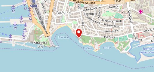 Restoran "Bili As" Split sulla mappa