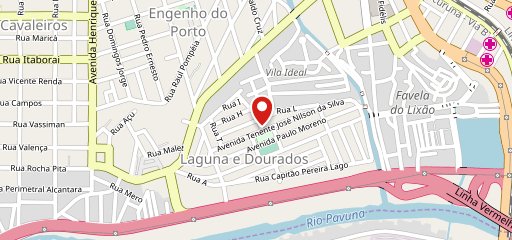 Bill Pizza & Burguer no mapa