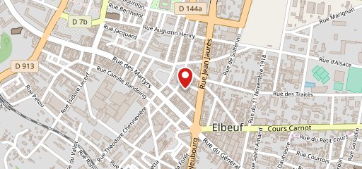 Billard Club Elbeuvien sur la carte