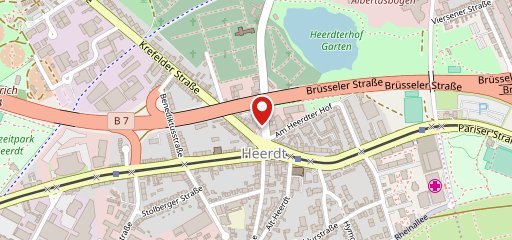 Billardzentrum Düsseldorf sur la carte