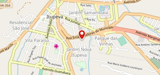 Téga Burger no mapa