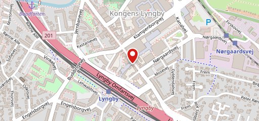 Bindia Indisk Mad Take Away Lyngby sur la carte