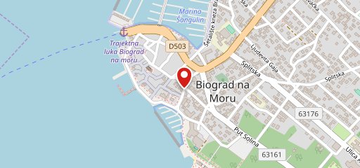 Biograd na Moru sulla mappa