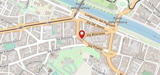 Pizzeria Bio I'Pennatini Firenze sulla mappa