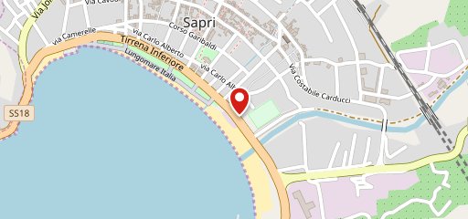 Birreria Sansis Sapri sulla mappa