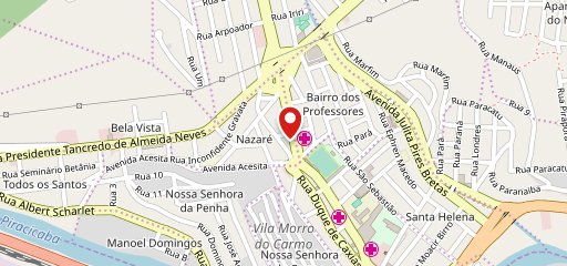 bis lanches no mapa