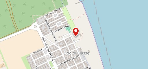 Ristorante bisanzio Lido di Classe sulla mappa