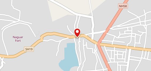 Bismillah hotel and chicken corner on map