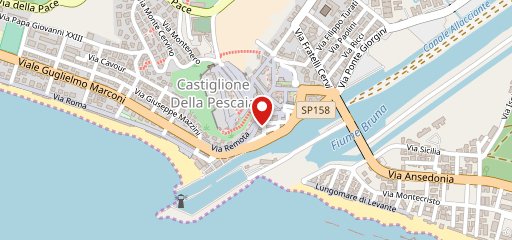 Ristorante Bistrò 22 - Castiglione della Pescaia sulla mappa