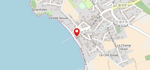 Le Bistro de la Grève sur la carte