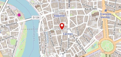 Le Bistrot des Carmes sur la carte