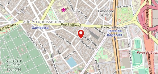 Le Bistro du Parisien sur la carte