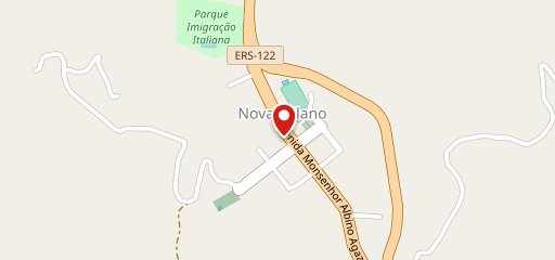 Bistrô Milano no mapa