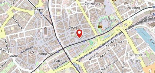 Bistro Régent Nantes sur la carte