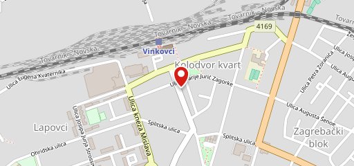 Bistro Vinkovci sulla mappa