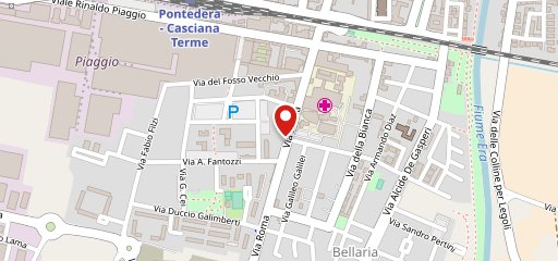 Bistronomia Pontedera sulla mappa