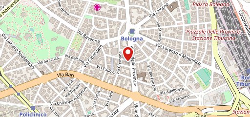 Bistrot Cerere sulla mappa