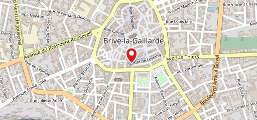 Bistrot Chambon Brive la Gaillarde sur la carte