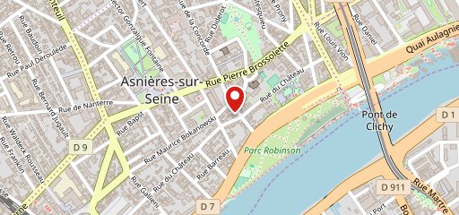 Bistrot d'Asnières sur la carte