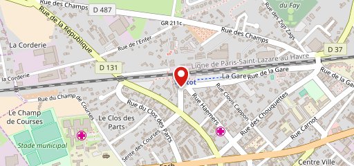 Le bistrot de la gare sur la carte