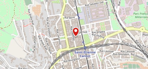 La Cantine de St Etienne sur la carte