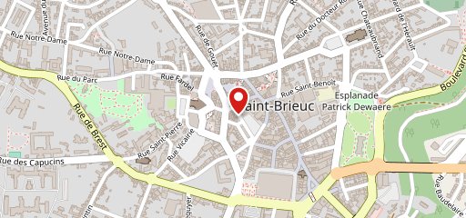 Le Bistrot de la Poste sur la carte