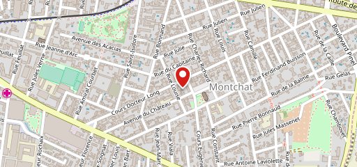 Bistrot de Montchat sur la carte