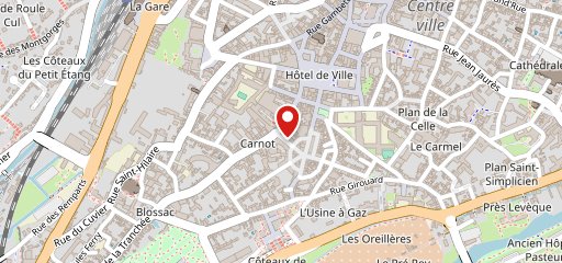 Oh ! Le Bistro Poitiers sur la carte