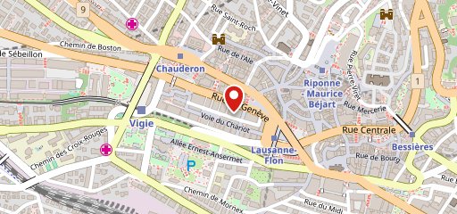 Bistrot du flon sulla mappa