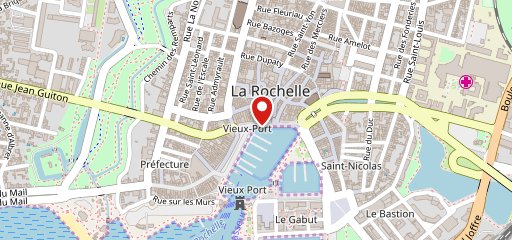 Bistrot du Quai La Rochelle sur la carte