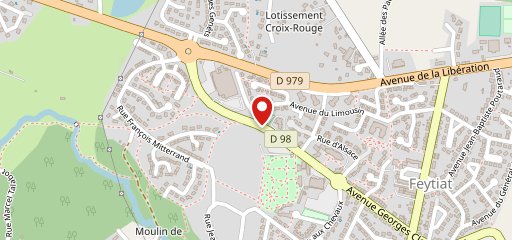 Le bistro du Relais sur la carte