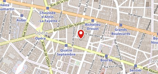 Bistrot Favart sur la carte