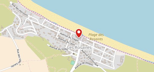 Les Rosaires on map