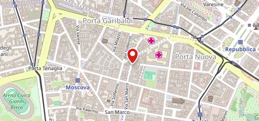 Bistrot San Marco Milano sulla mappa