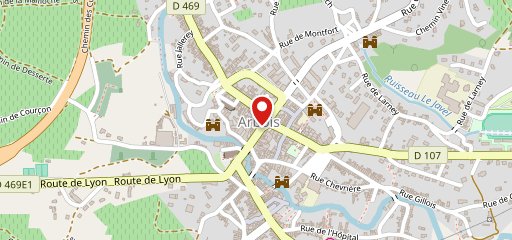 Bistrot St Vernier sur la carte