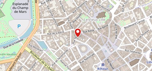 Bistrot Thaï Lille sur la carte