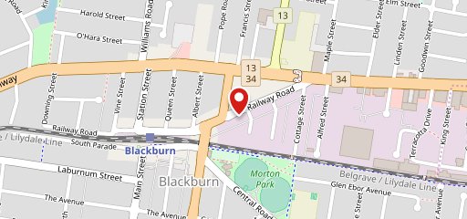 Blackburn Brunch & Lunch on map