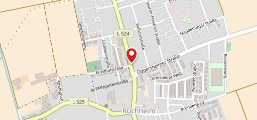 Ruchheim Pizza & Döner sur la carte