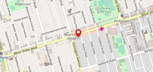 bloomer's Bloor sur la carte