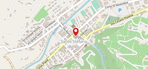 Ristorante Pizzeria Le Fate Santo Stefano Belbo sulla mappa