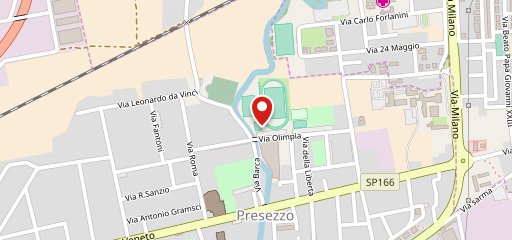 Blue Sporting Pub 2.0 Presezzo sulla mappa