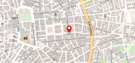 BlueBar Lecce sulla mappa