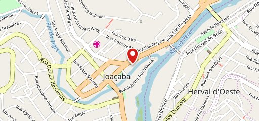 Bob's Burger - Joaçaba no mapa