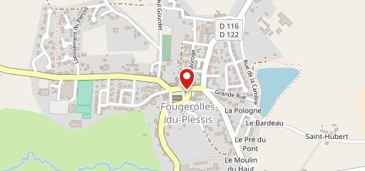 Bocage Café sur la carte