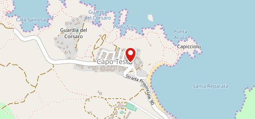 Albergo Ristorante Bocche Di Bonifacio sur la carte