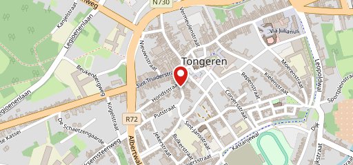 BØF [Bœuf] Tongeren sur la carte