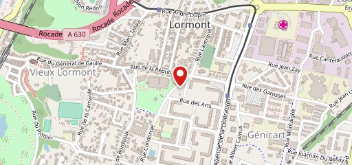 Le Bistrot du Bois Fleuri Lormont sur la carte