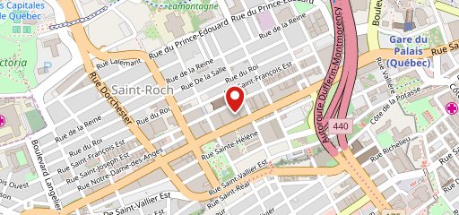 Bols et Poké St-Roch / Tiki bar sur la carte