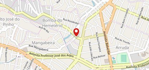 Bomba Burg no mapa